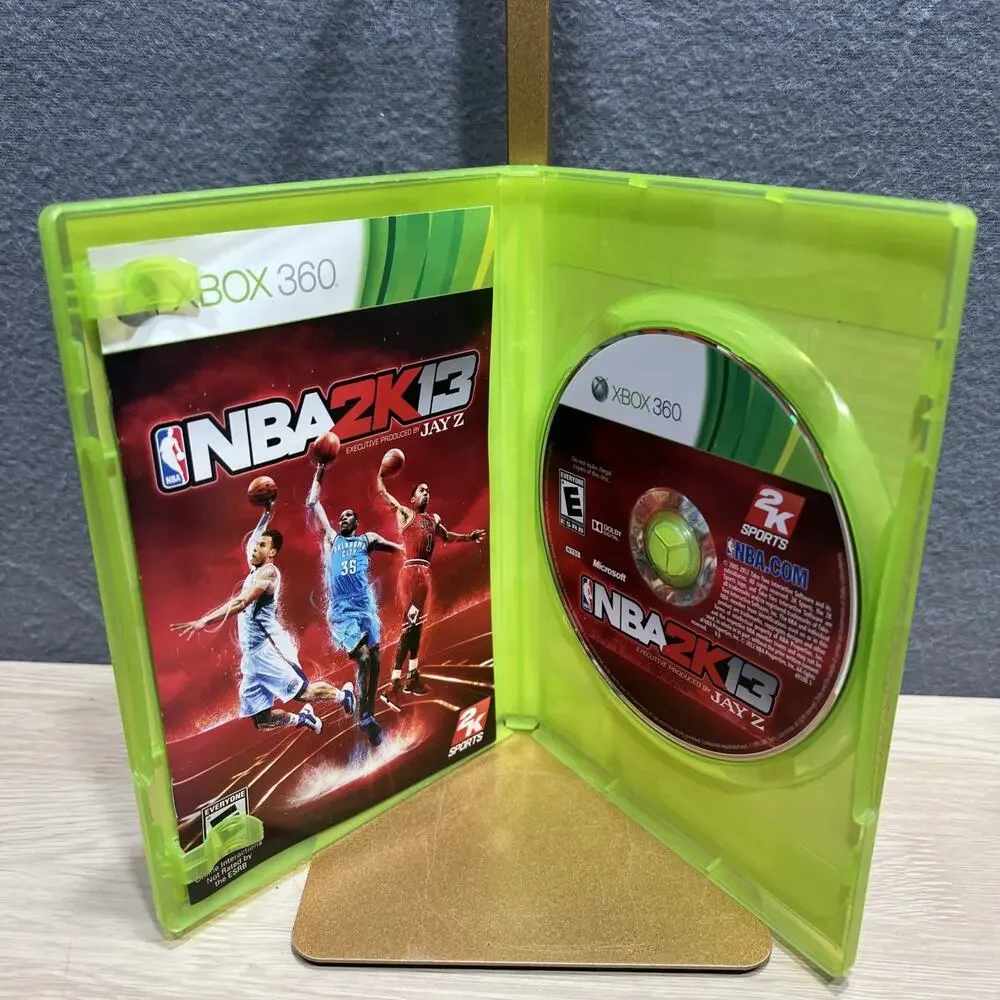 NBA 2k12 Michael Jordan Cover Microsoft Xbox 360 Complete CIB Tested Clean